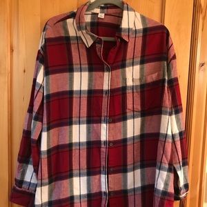 Red and White Flannel